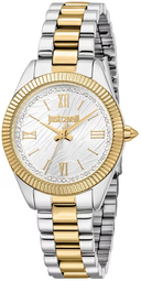 Just Cavalli Dameur Jc1l388m0095 Animalier Sølvfarvet/gul Guldtonet