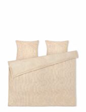 Monochrome Lines Bed Linen 200x220 Cm Dk Juna Beige