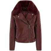 Læderjakker Guess Darcey Biker Jacket