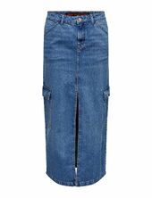 Onllorel Mw Maxi Cargo Dnm Skirt Red Cro Only Blue