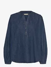 Pd-harper Chambrey Blouse Pieszak Navy