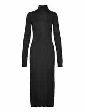 Knit Turtleneck Dress Filippa K Black