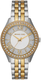 Michael Kors Dameur Mk4811 Harlowe Sølvfarvet/gul Guldtonet Stål
