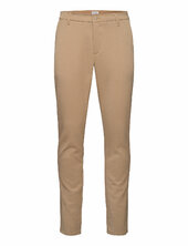 Steffen Twill Pant Woodbird Beige