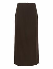 Malenagz Hw Midi Skirt Gestuz Brown