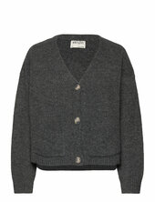 Awgemma Ls V-neck Knit Cardigan Noos Vero Moda Grey