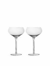 Saga Champagne Coupe Glass, 2-pack Sagaform