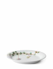 Hammershøi Christmas Tallerken Ø19 Cm Hvid M. Deko Kähler Patterned