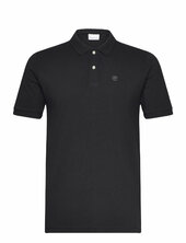 Toke Basic Badge Polo - Gots/vegan Knowledge Cotton Apparel Black