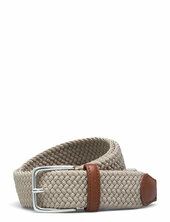 Elastic Braided Belt Gant Beige