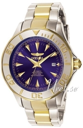 Invicta Herreur 7038 Pro Diver Blå/gul Guldtonet Stål Ø47 Mm