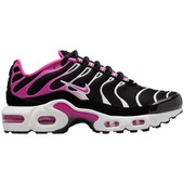 Sneakers Nike Air Max Plus Black White Laser Fuchsia (gs)