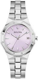 Bulova Dameur 96m170 Classic Rosa/stål Ø32 Mm