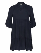 Kcmariana Ami Dress Kaffe Curve Navy