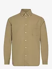 Kent Light Oxford Shirt Les Deux Khaki