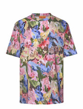2243 Light Jersey, Short Sleeve T-s Stine Goya Patterned