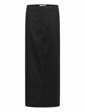 Gzizza Linen Mw Skirt Gestuz Black