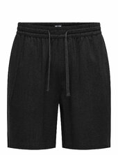 Onstel Visc Lin Shorts 0075 Cs Only & Sons Black