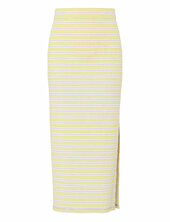 Pcjayjay Hw Slit Skirt D2d Pieces Yellow