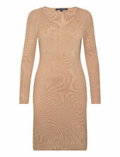Mari Knit Dress French Connection Beige