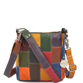 Style Olanda I Smuk Mørk Multifarve. Superfed Slingbag Til Skulder Og Crossbody