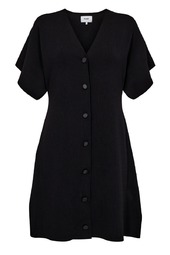 Nümp - Kjole - Nulonna Dress - Caviar