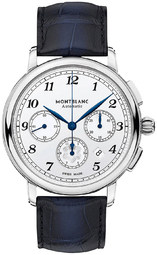 Montblanc Herreur 118514 Star Hvid/læder Ø42 Mm