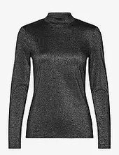 Beverlyiw Top Ls Inwear Black