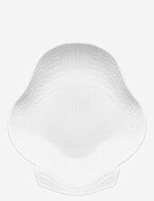 Swedish Grace Shell Dish 18x16cm Rörstrand White