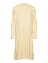 Crinckle Pop Dupina Dress Mads Nørgaard Cream