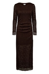 Nümp - Kjole - Nulive Dress - Black Coffee