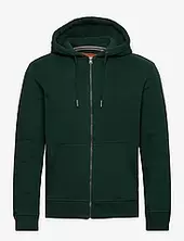 Essential Logo Zip Hoodie Hb Superdry Green