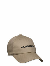 Elijah Cotton Logo Cap J. Lindeberg Beige