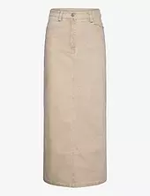 Slvisti Denim Skirt Soaked In Luxury Beige
