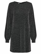 Onlcarol L/s Glitter Bow Dress Jrs Only Black