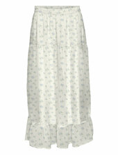 Vmsmilla H/w Ankle Skirt Wvn Ga Vero Moda White