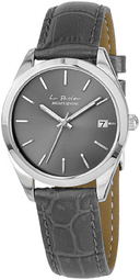 Jacques Lemans Dameur Lp-132a La Passion Grå/læder Ø34 Mm