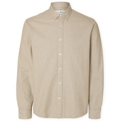Skjorter M. Lange ærmer Selected  Noos Regnoah Shirt - Egret