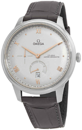 Omega Herreur 434.13.41.21.06.001 De Ville Prestige Grå/læder Ø41
