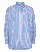 Striped Over D Shirt Stella Nova Blue