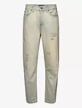 The Dean Loose Tapered Jeans Last Resort Scotch & Soda Cream