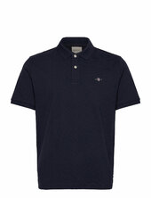 Textured Polo Gant Navy