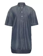 Shirt Dress Ss G-star Raw Blue