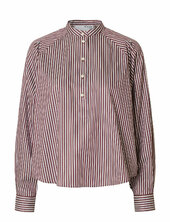 Slfmariette Relaxed Ls Shirt B Selected Burgundy