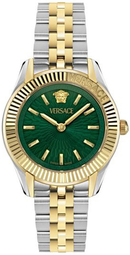Versace Dameur Veqca0324 Hellenyium Turkis/stål Ø30 Mm