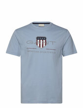 Reg Archive Shield Ss T-shirt Gant Blue