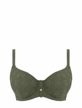 Nomad Nights Uw Sweetheart Bikini Top Freya Khaki