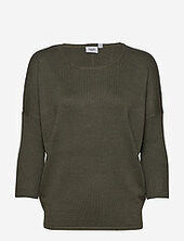 A2561, Milasz R-neck Pullover Saint Tropez Khaki