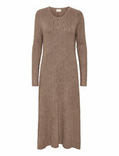 Crvillea Knit Dress - Kim Fit Cream Brown
