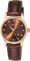 Mido Dameur M7600.3.64.8 Baroncelli Brun/læder Ø29 Mm